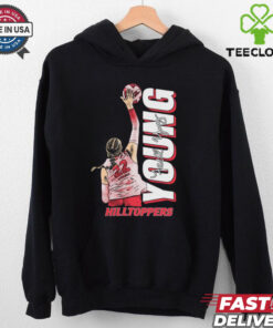 Official Faith Young Hilltoppers WKU Volleyball Illustrated Signature Graphic t shirt