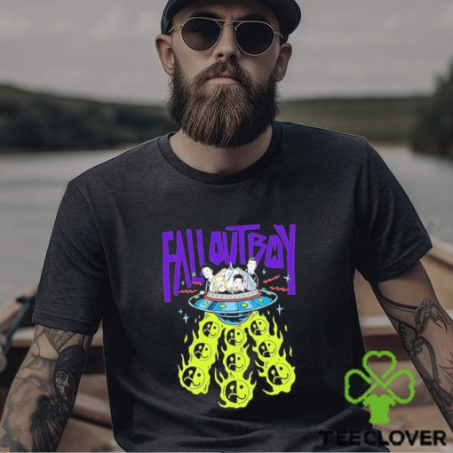 Official Fall Out Boy Unisex UFO So Much For Stardust Tour T Shirt