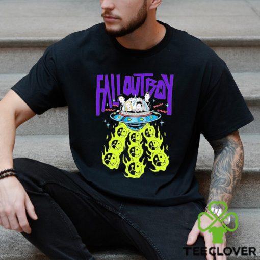 Official Fall Out Boy Unisex UFO So Much For Stardust Tour T Shirt