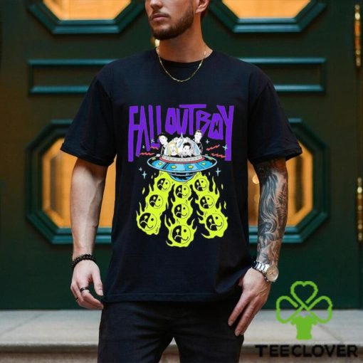 Official Fall Out Boy Unisex UFO So Much For Stardust Tour T Shirt