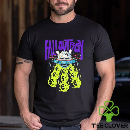 Official Fall Out Boy Unisex UFO So Much For Stardust Tour T Shirt