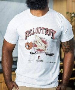 Official Fall Out Boy X Portland Trail Blazers Fanatics Branded So Much For (2Our) Dust New T Shirt