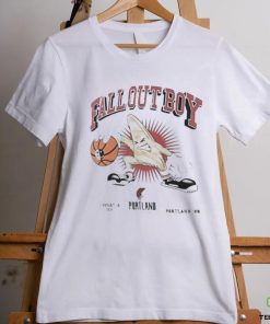 Official Fall Out Boy X Portland Trail Blazers Fanatics Branded So Much For (2Our) Dust New T Shirt
