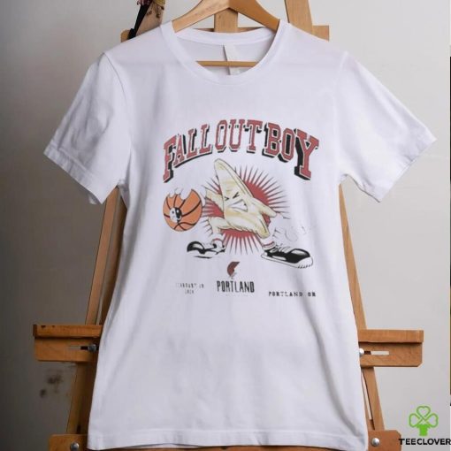 Official Fall Out Boy X Portland Trail Blazers Fanatics Branded So Much For (2Our) Dust New T Shirt