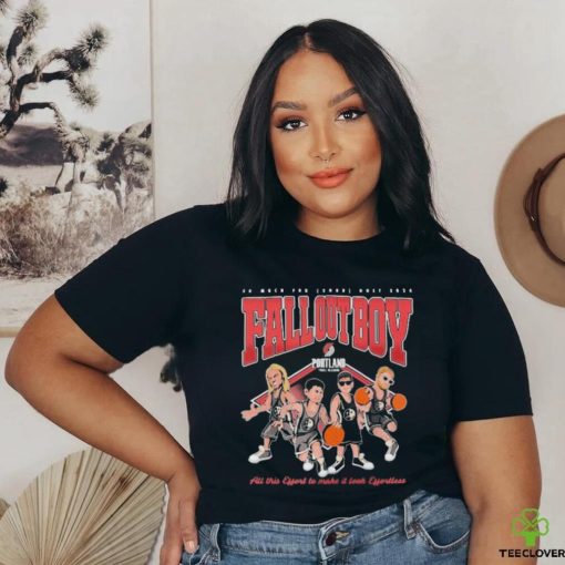 Official Fall Out Boy x Portland Trail Blazers Unisex So Much T shirt