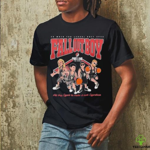 Official Fall Out Boy x Portland Trail Blazers Unisex So Much T shirt