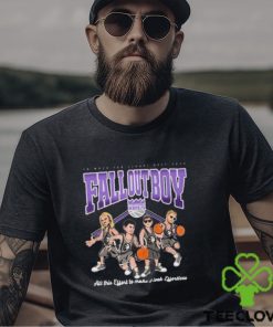 Official Fall Out Boy x Sacramento Kings Limited Edition Shirt