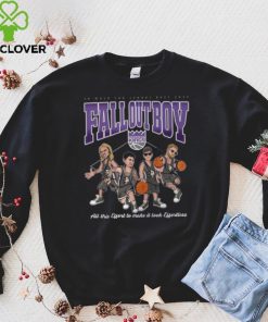 Official Fall Out Boy x Sacramento Kings So Much For (2our) Dust Shirt