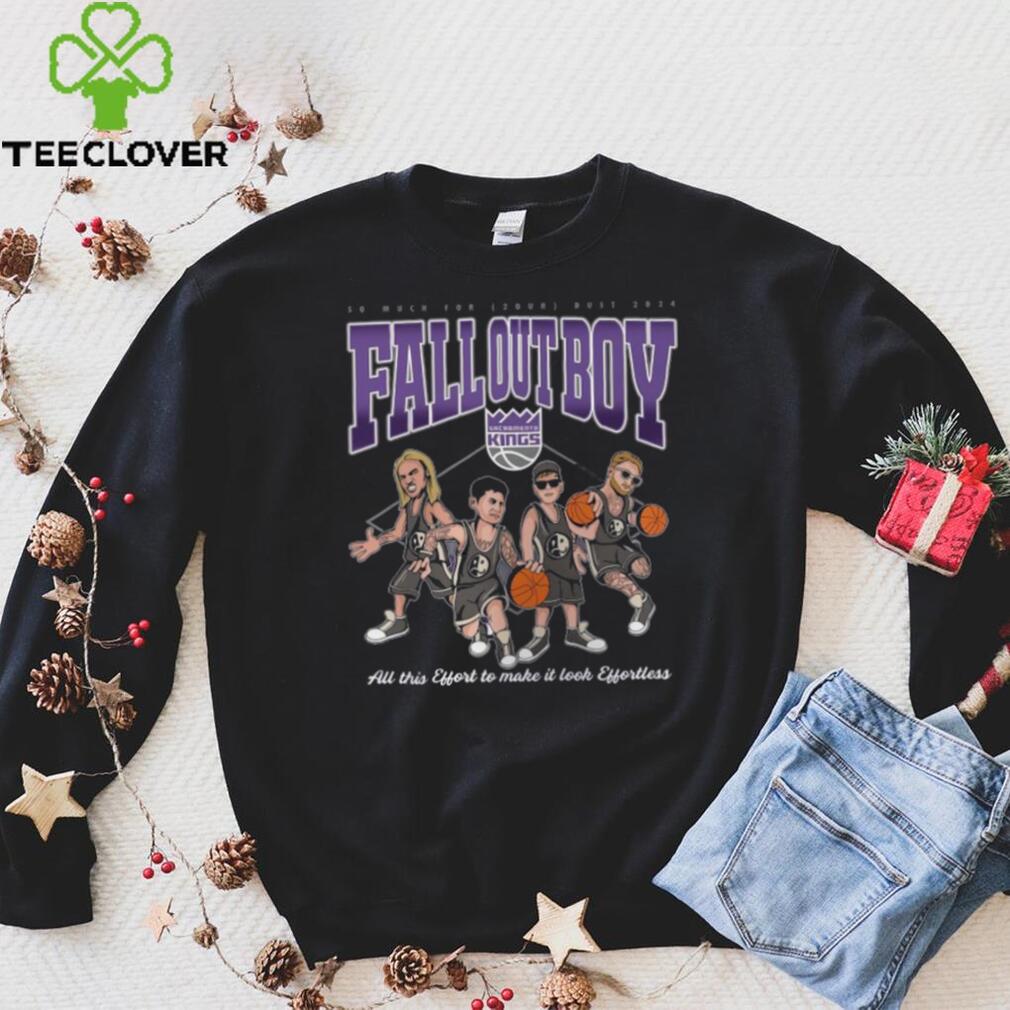 Official Fall Out Boy x Sacramento Kings So Much For (2our) Dust Shirt Official Fall Out Boy x Sacramento Kings So Much For (2our) Dust Shirt