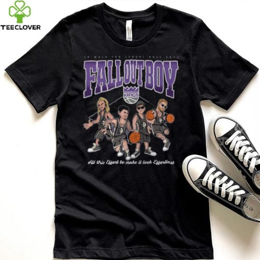 Official Fall Out Boy x Sacramento Kings So Much For (2our) Dust Shirt