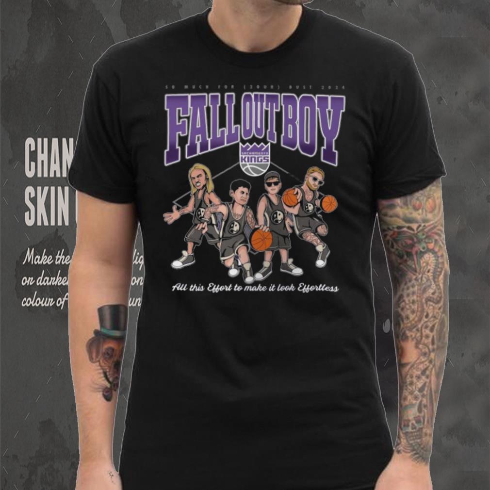 Official Fall Out Boy x Sacramento Kings So Much For (2our) Dust Shirt Official Fall Out Boy x Sacramento Kings So Much For (2our) Dust Shirt