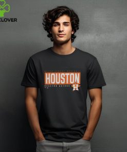 Official Fanatics Branded Navy Houston Astros Blocked Out Tee Shirt