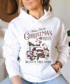 Official Farm Fresh Christmas Trees Bluey Tree Farm Shirt