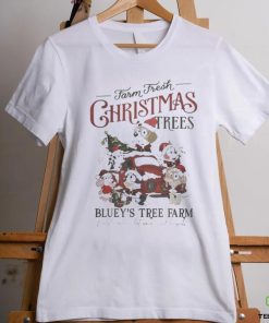 Official Farm Fresh Christmas Trees Bluey Tree Farm Shirt