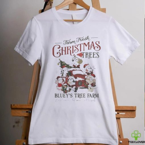 Official Farm Fresh Christmas Trees Bluey Tree Farm Shirt