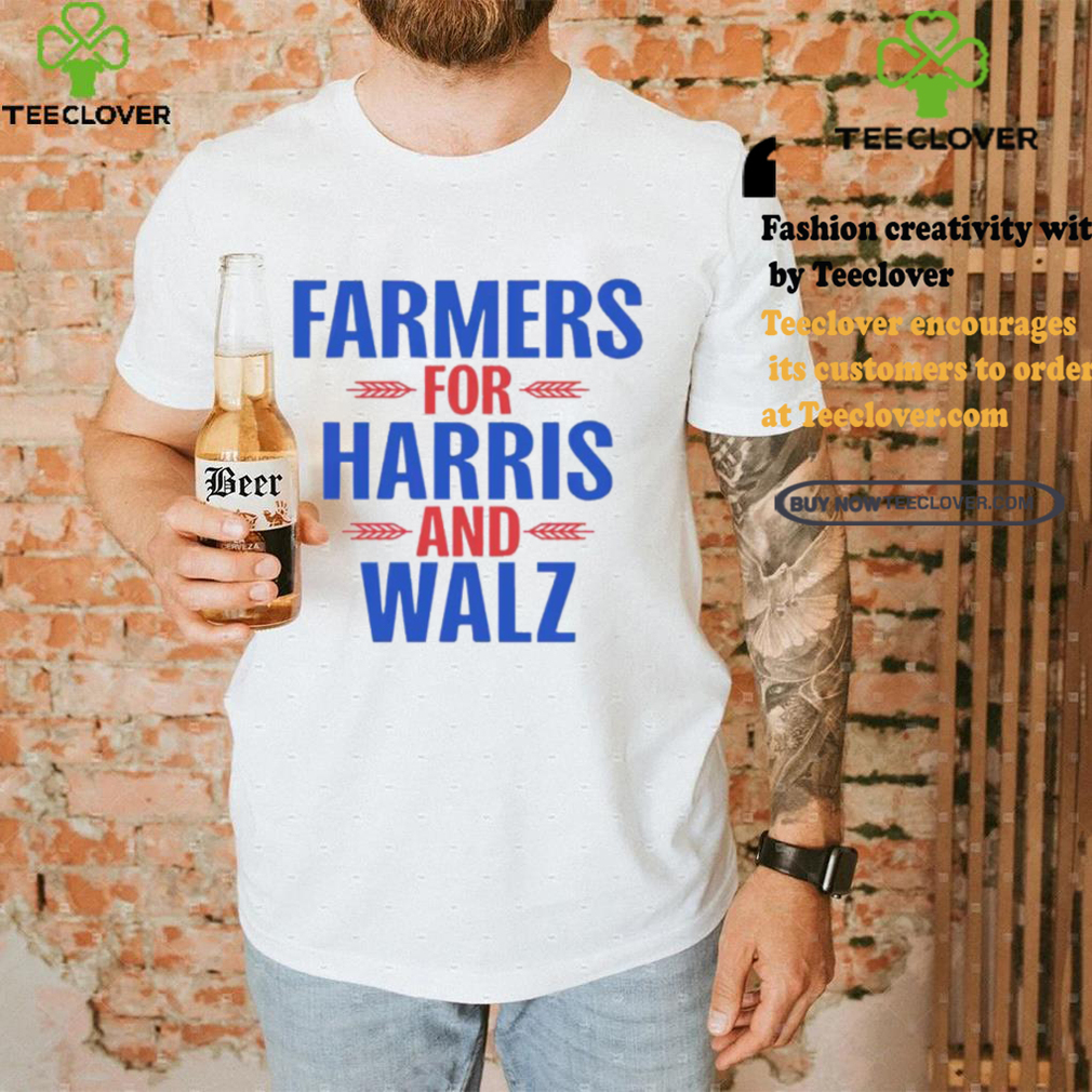 Official Farmers For Kamala Harris and Tim Walz 2024 USA T Shirt Official Farmers For Kamala Harris and Tim Walz 2024 USA T Shirt