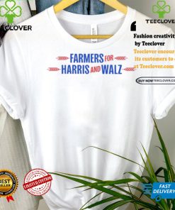 Official Farmers For Kamala Harris and Tim Walz T Shirt