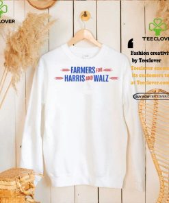 Official Farmers For Kamala Harris and Tim Walz T Shirt