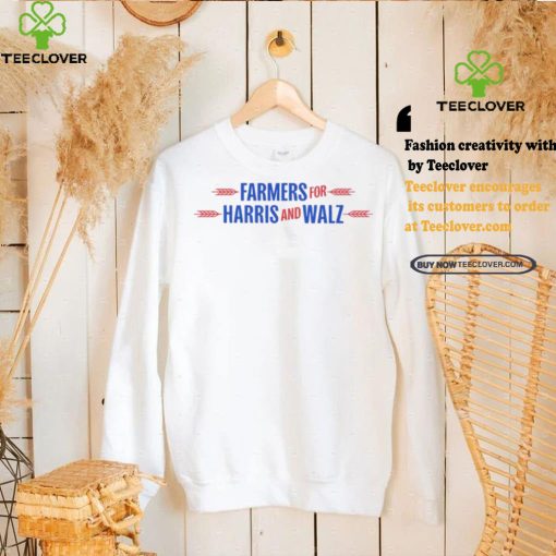 Official Farmers For Kamala Harris and Tim Walz T Shirt