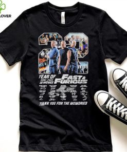 Official Fast and Furious 22 years of 2001 – 2023 10 movies thank you for the memories signatures hoodie, sweater, longsleeve, shirt v-neck, t-shirt