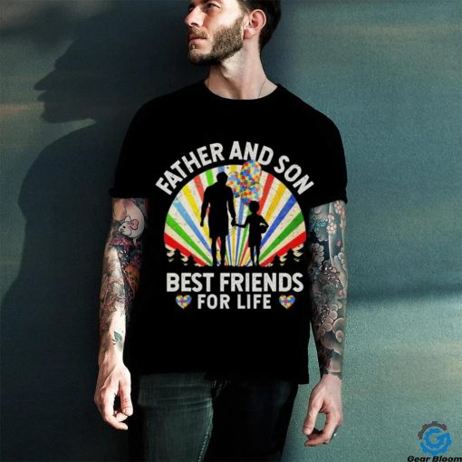 Official Father And Son Best Friends For Life Autism Awareness T Shirt