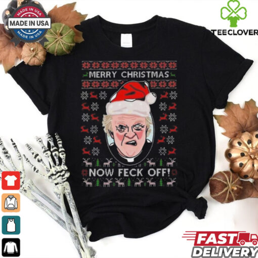 Official Father Jack Now Feck Off Ugly Christmas 2024 Shirt