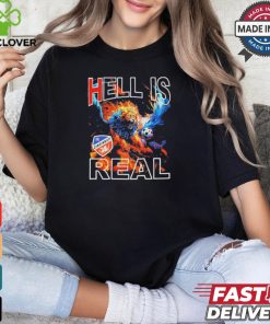 Official Fc cincinnatI hell is real firey pursuit T shirt