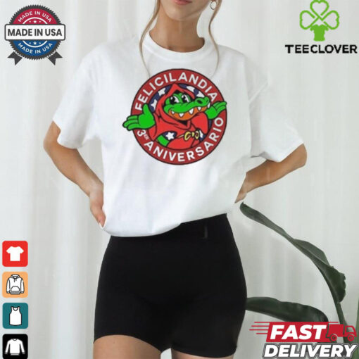 Official Felicilandia 3 Year Anniversary Alvaro Diaz Shirt