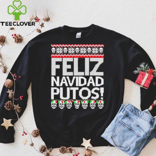 Official Feliz Navidad Putos Ugly Christmas 2021 sweater