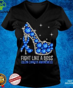 Official Fight Bowel Cancer Like A Boss Colon Cancer Awareness Shirt