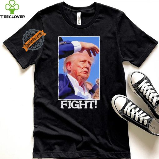 Official Fight Donald Trump Rally Gun Shot Fired Shooting Pennsylvania T Shirt