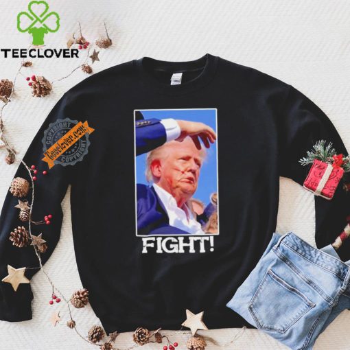 Official Fight Donald Trump Rally Gun Shot Fired Shooting Pennsylvania T Shirt