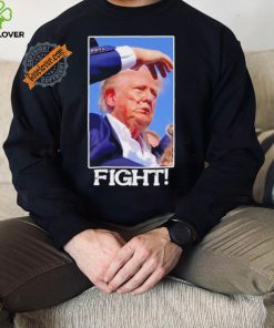 Official Fight Donald Trump Rally Gun Shot Fired Shooting Pennsylvania T Shirt