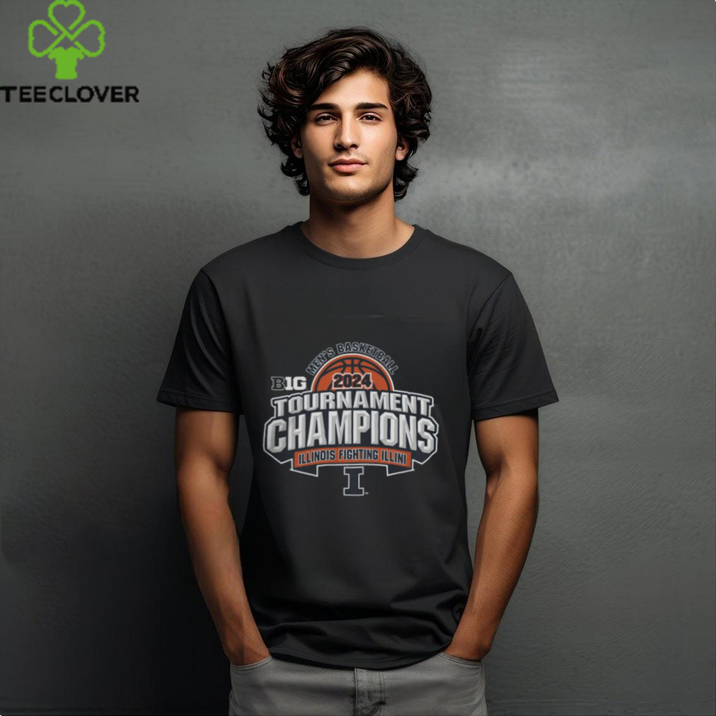 Official Fighting Illini Store Illinois Mbb 2024 Conference Tournament Champions T Shirt Official Fighting Illini Store Illinois Mbb 2024 Conference Tournament Champions T Shirt