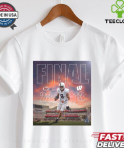 Official Final Penn State Nittany Lions 28 – 13 Wisconsin Badgers The Jumping Around Has Ceased Poster t shirt