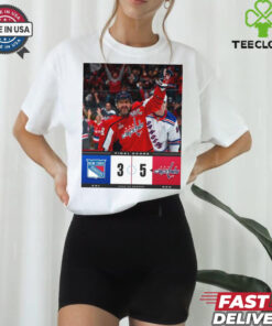 Official Final Score New York Rangers 3 – 5 Washington Capitals 2024 25 Season Poster t shirt