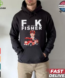 Official Fire Truck Fisher Dumpster Fire Dept Rickey Henderson t shirt
