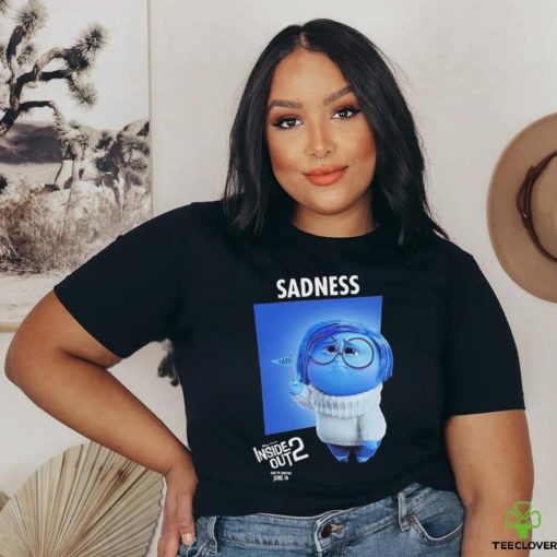 Official First Individual Poster Character Sadness For Inside Out 2 Releasing In Theaters On June 14 Shirt