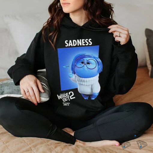 Official First Individual Poster Character Sadness For Inside Out 2 Releasing In Theaters On June 14 Shirt