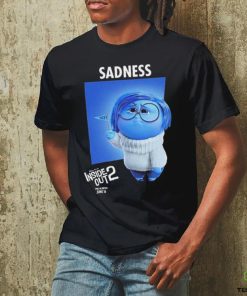 Official First Individual Poster Character Sadness For Inside Out 2 Releasing In Theaters On June 14 Shirt