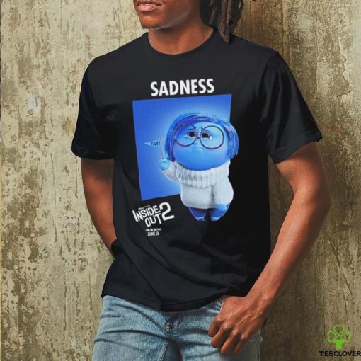 Official First Individual Poster Character Sadness For Inside Out 2 Releasing In Theaters On June 14 Shirt