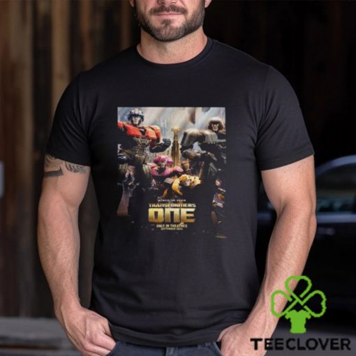 Official First Poster For Transformers One Releasing In Theaters On September 20 Unisex T Shirt