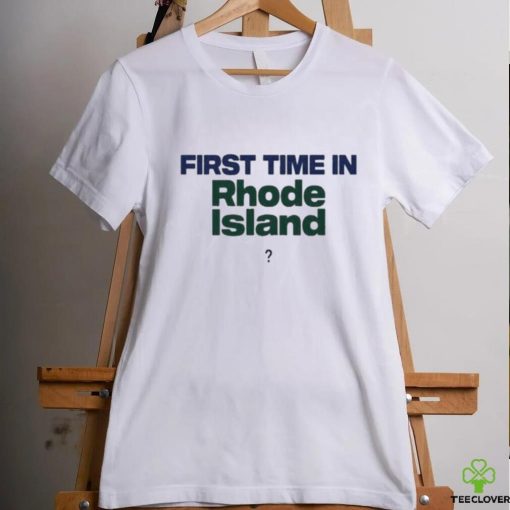 Official First Time In Rhode Island Shirt