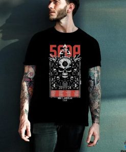 Official Five finger death punch north American tour gearhead 2024 tour with tour dates shirt 3 Official Five finger death punch north American tour gearhead 2024 tour with tour dates shirt
