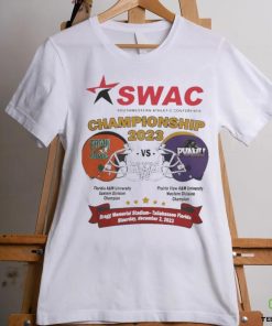 Official Florida A&M Vs Prairie View A&M 2023 SWAC Football Championship Helmet T Shirt