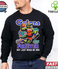 Official Florida Gators Forever Not Just When We Win Mascot T shirts