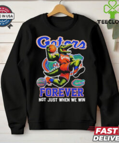 Official Florida Gators Forever Not Just When We Win Mascot T shirts