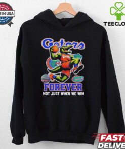Official Florida Gators Forever Not Just When We Win Mascot T shirts