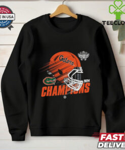 Official Florida Gators Helmet 2024 Gasparilla Bowl Champions T Shirts