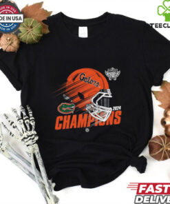 Official Florida Gators Helmet 2024 Gasparilla Bowl Champions T Shirts